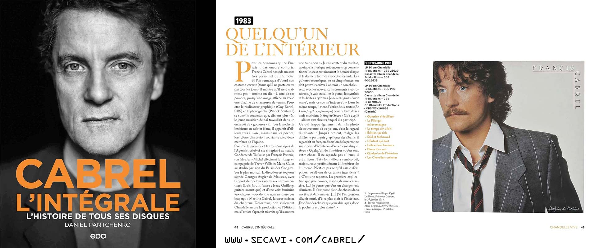 Cabrel - L'intégrale: L'histoire de tous ses disques