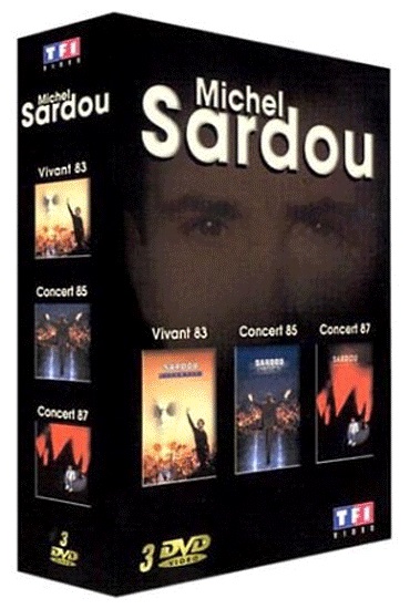 Coffret Michel Sardou 3 DVD