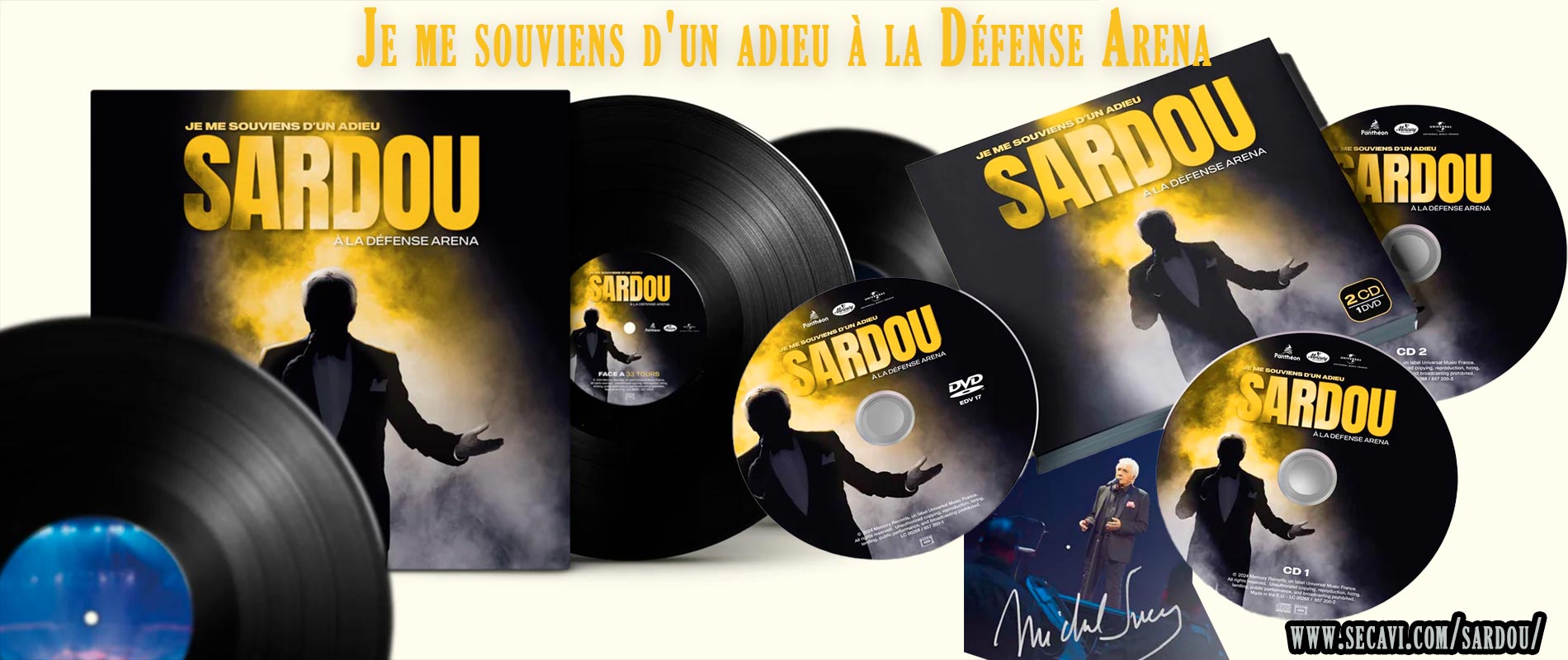 Michel Sardou à la Défense Arena